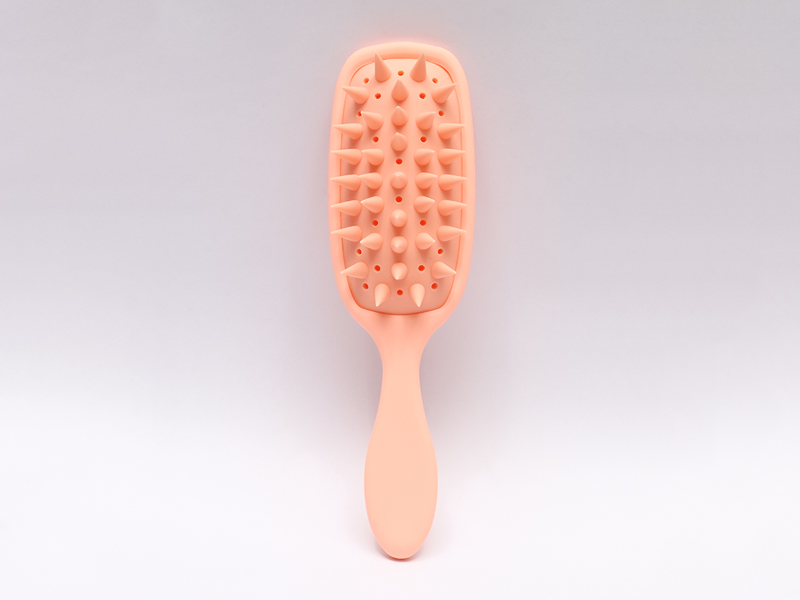 Bàn chải gỡ rối massage đầu bằng silicon