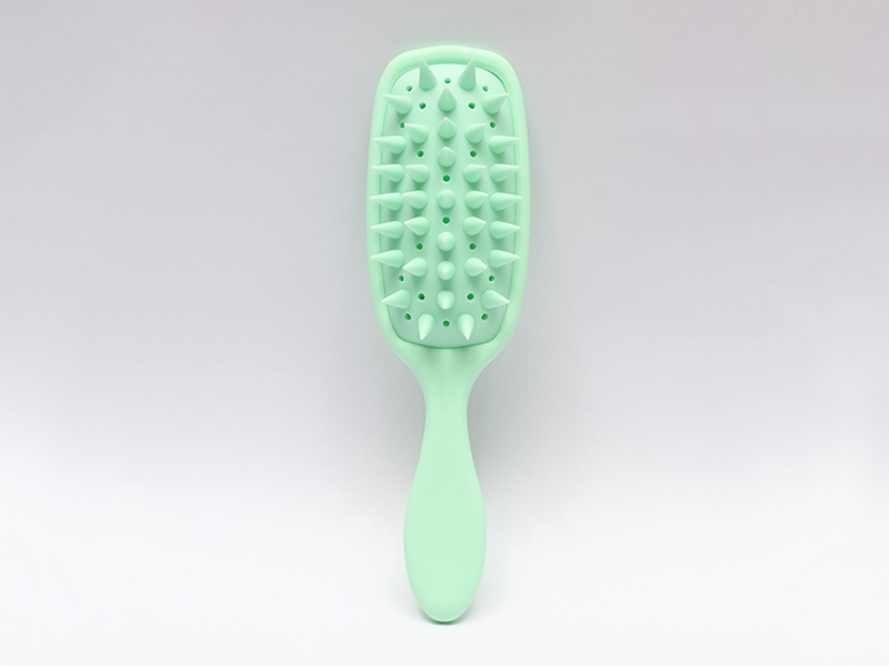 Bàn chải gỡ rối massage đầu bằng silicon