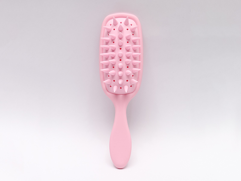 Bàn chải gỡ rối massage đầu bằng silicon