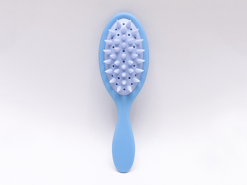 Bàn chải gỡ rối massage đầu bằng silicon