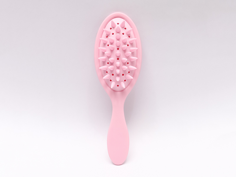 Bàn chải gỡ rối massage đầu bằng silicon