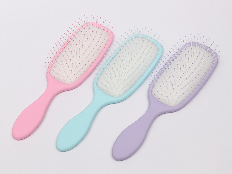 Bàn chải gỡ rối massage đầu bằng silicon