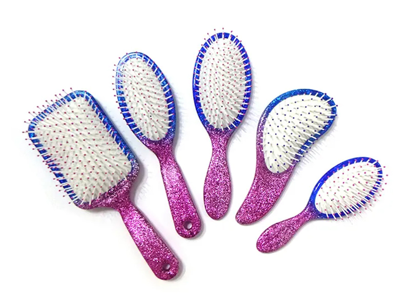 Paddle Plastic Blowdrying Dầu Gội Curve Wave Hair Brush