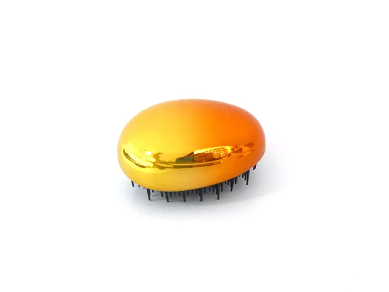Lược chải tóc mini mạ điện hình quả trứng