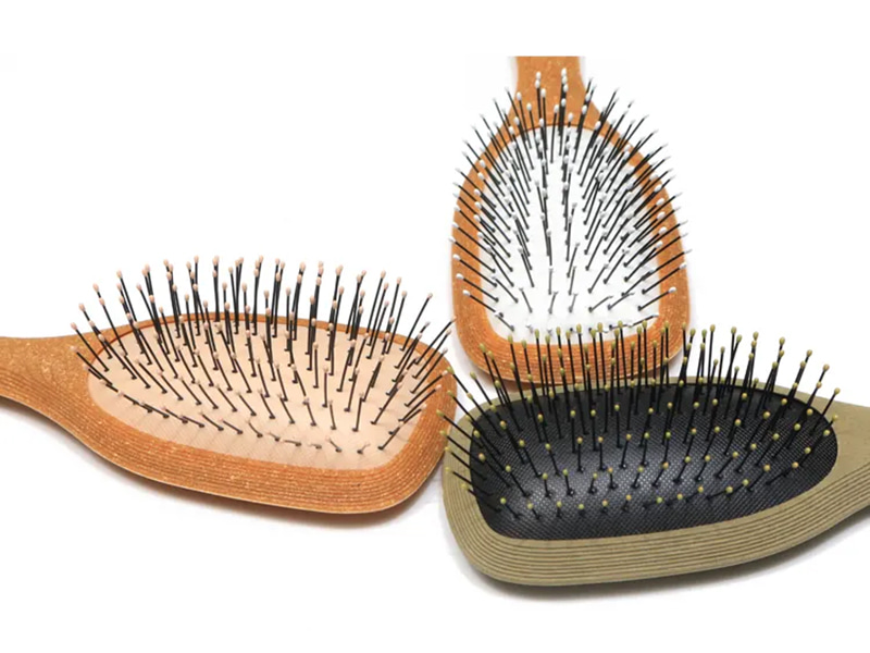 Máy mát xa chăm sóc phụ nữ Soft Cushion Bàn chải tóc tròn ướt