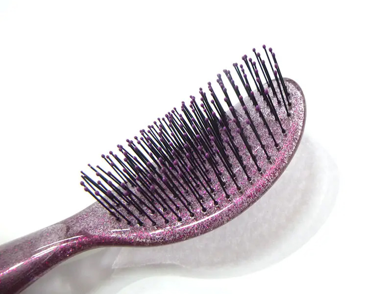 Lược chải tóc long lanh trong suốt