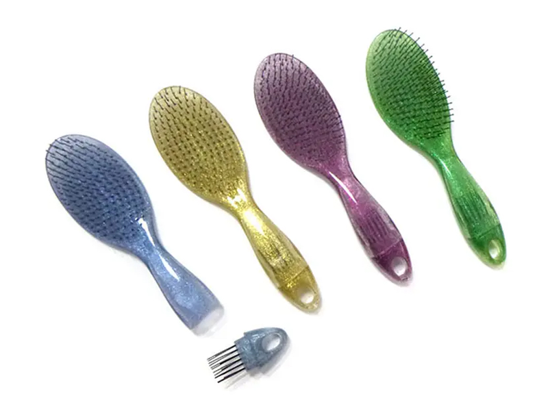 Lược chải tóc long lanh trong suốt