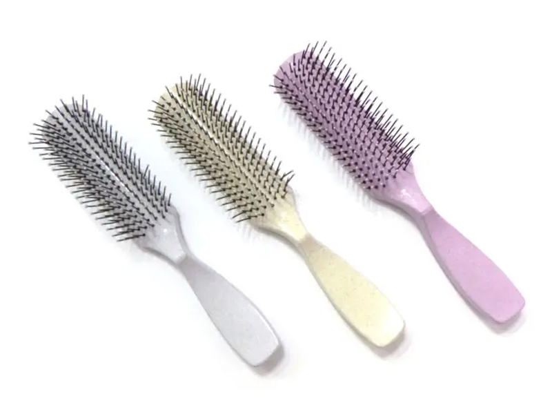 Bàn chải tóc gỡ rối đầy màu sắc bằng nhựa