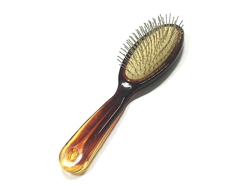Bàn chải tóc massage đầu màu hổ phách