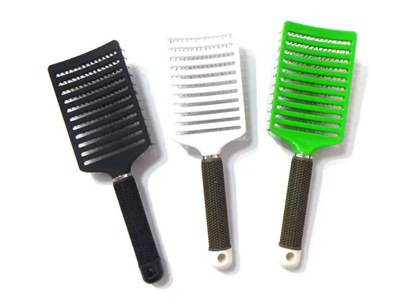 Bàn chải tóc gỡ rối lỗ thông hơi bằng nhựa
